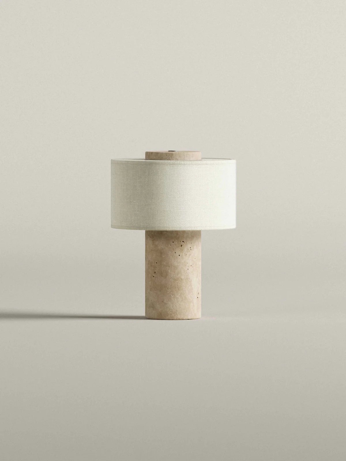Aura Portable Lamp - TRAVERTINE STONE