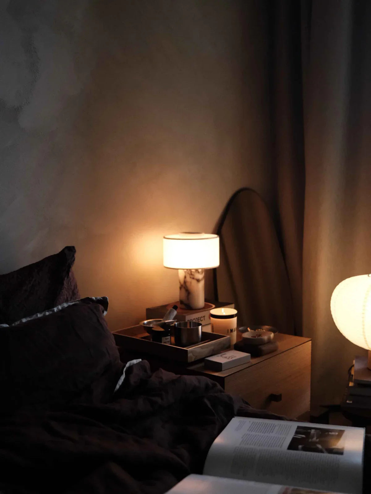 Aura Portable Lamp - TOTEM MARBLE