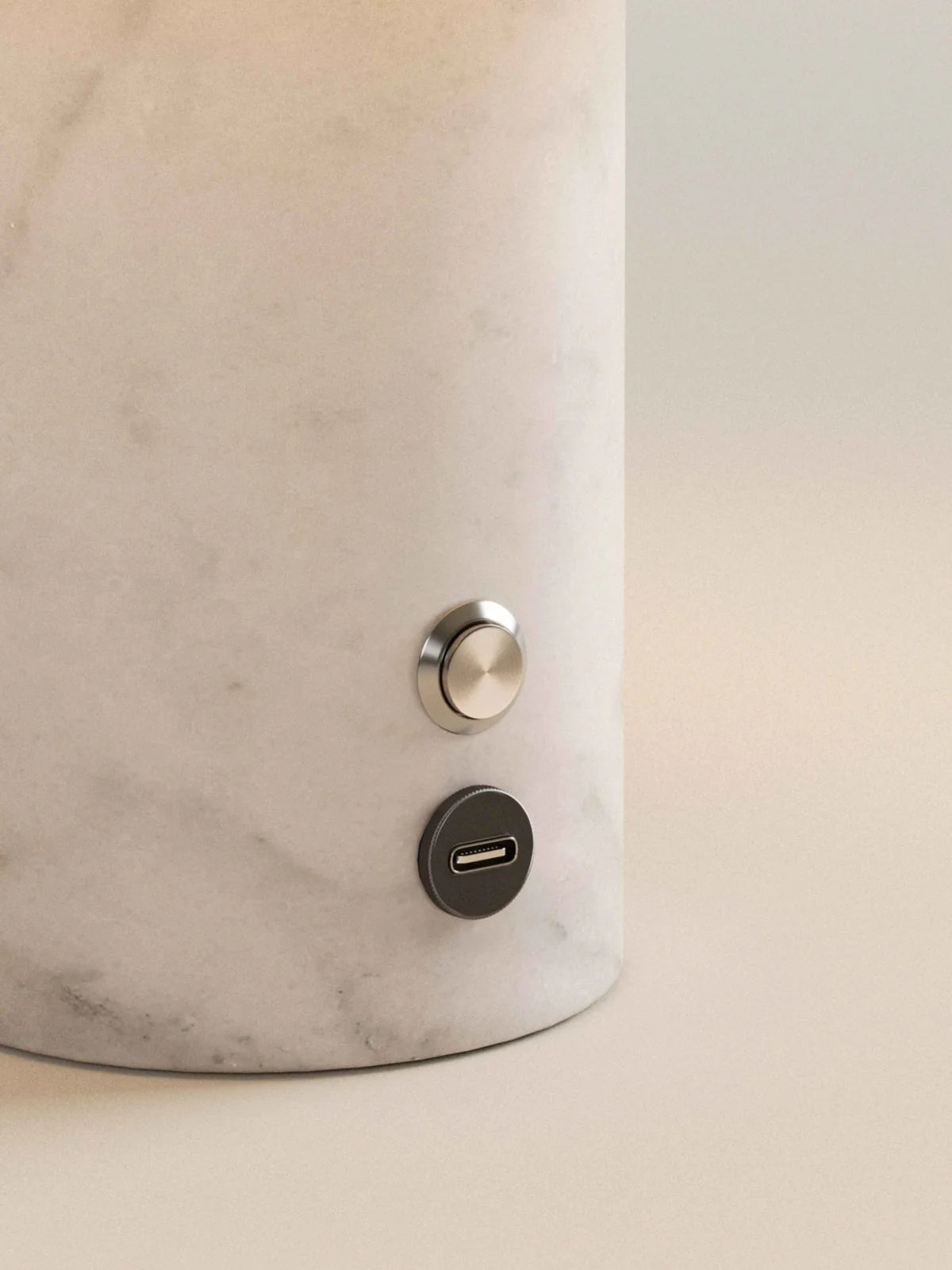Aura Portable Lamp - WHITE STONE