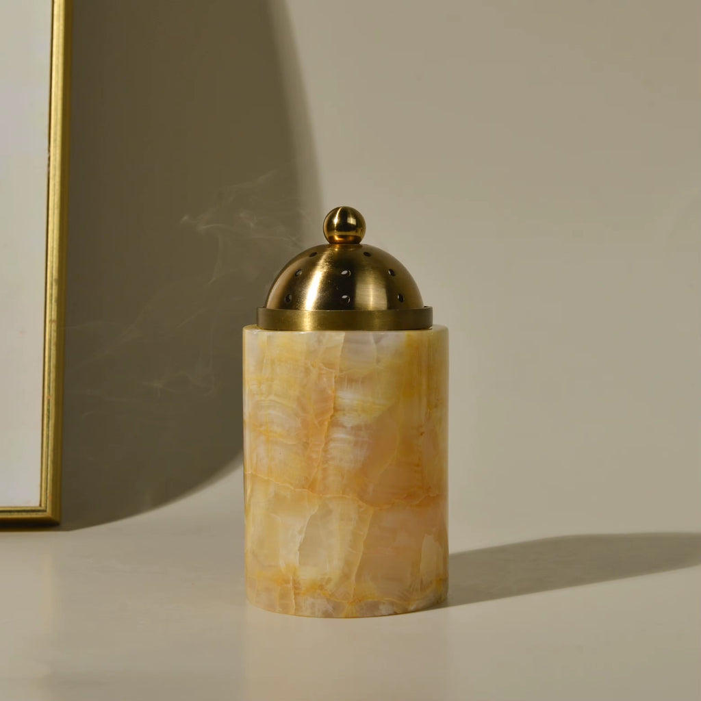Opal Marble Incense Burner