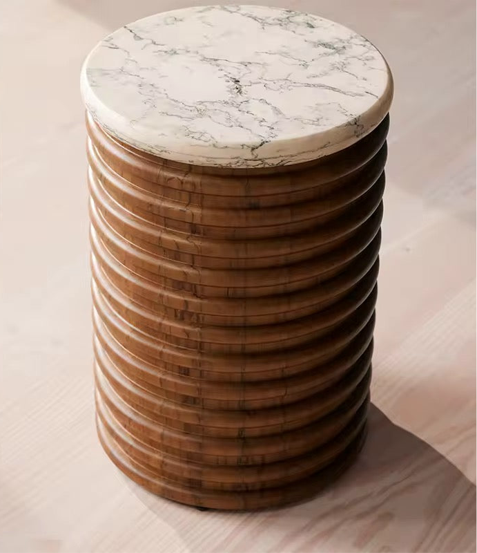 Maeve Marble Side Table