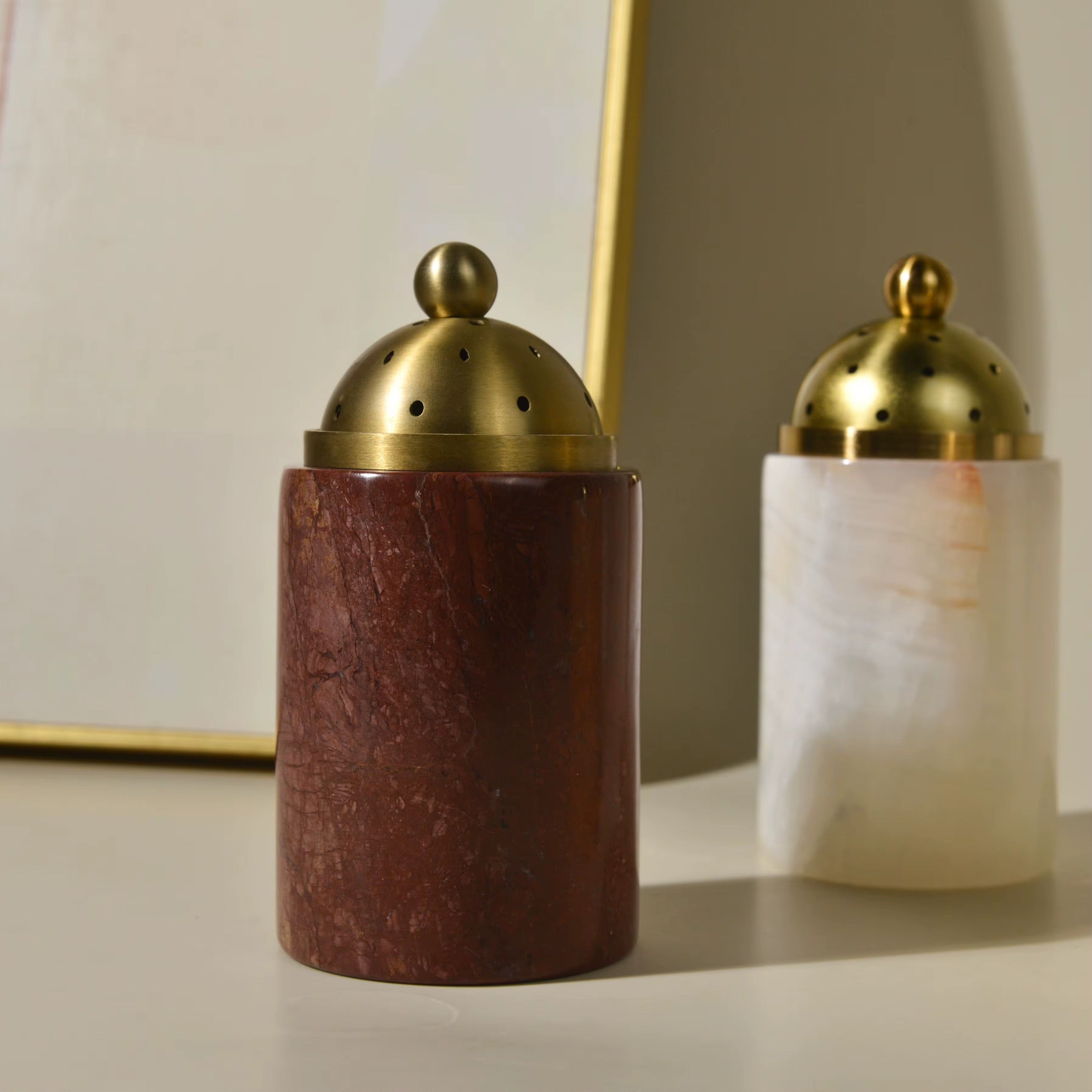 Opal Marble Incense Burner