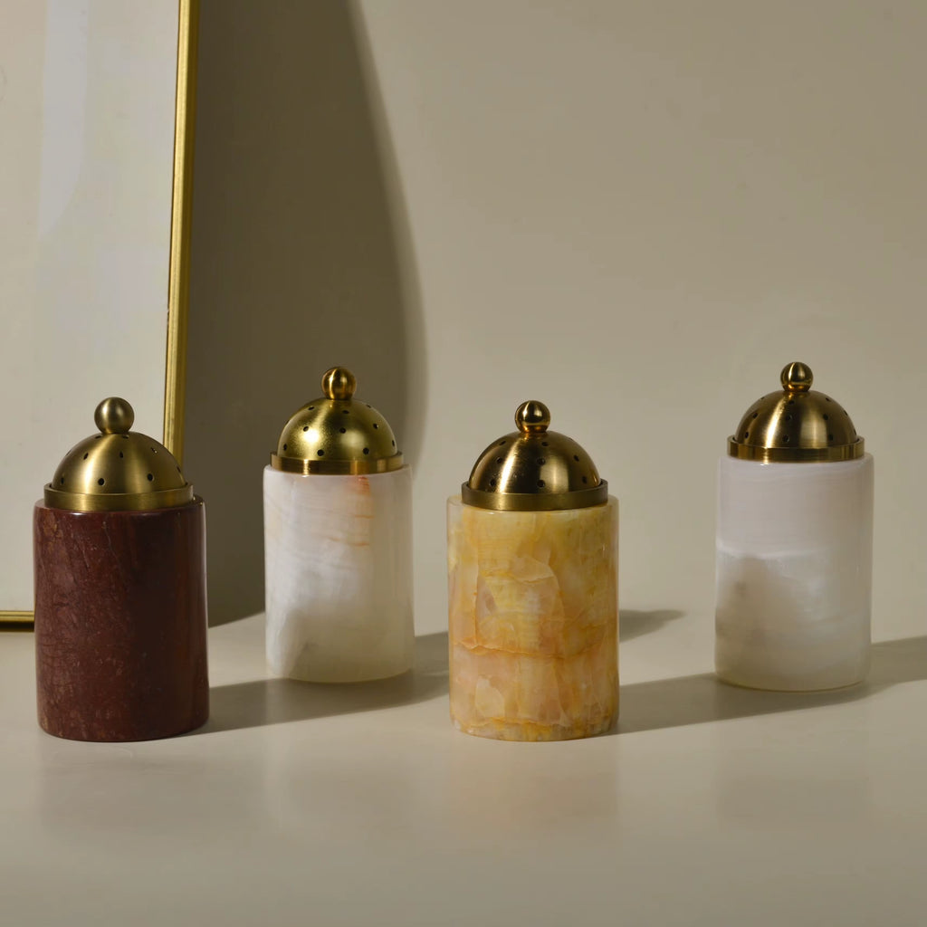 Opal Marble Incense Burner