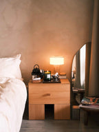 Aura Portable Lamp - TRAVERTINE STONE