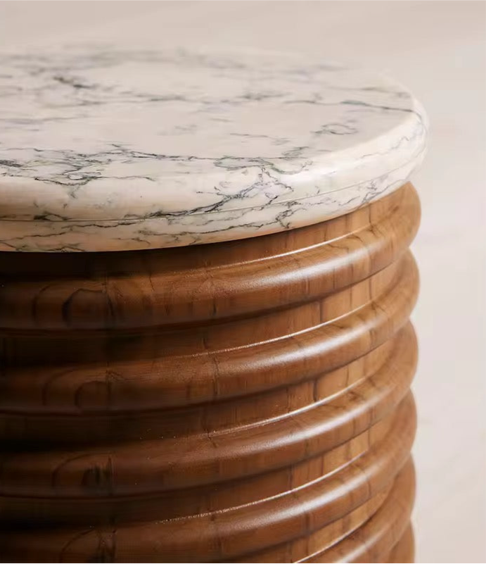 Maeve Marble Side Table