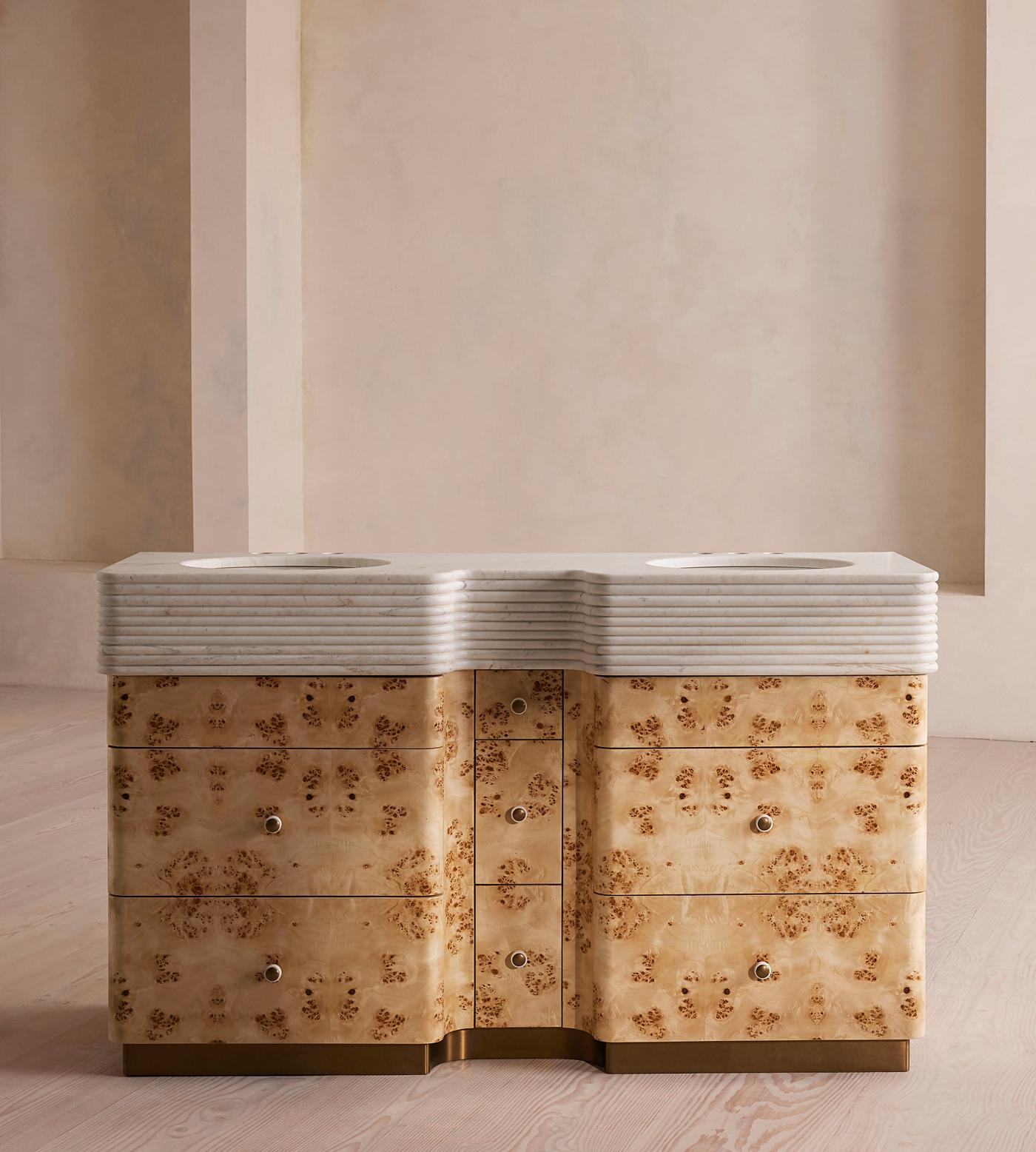 Arlen Marble Double Vanity