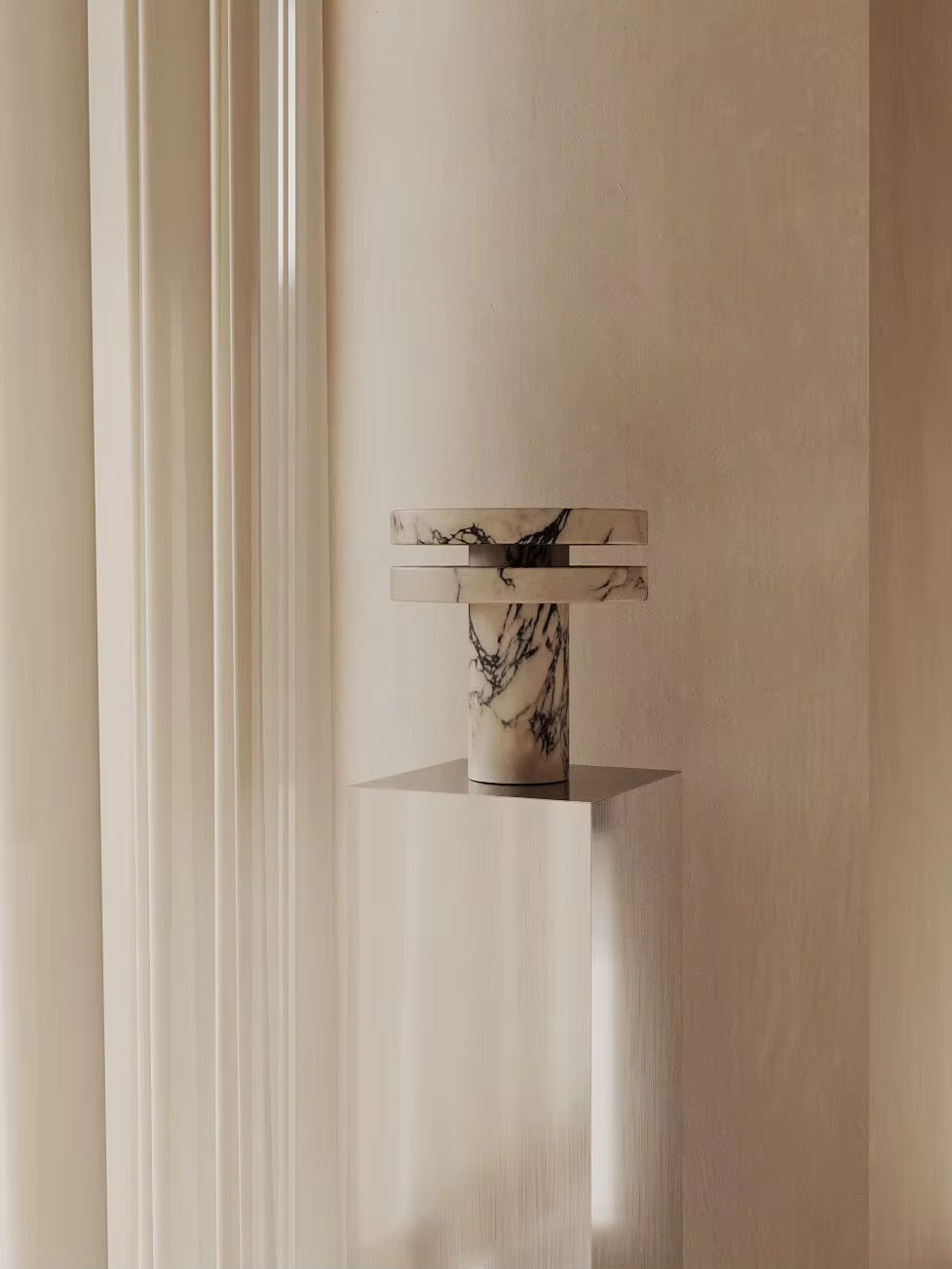 Strahl Marble Table Lamp